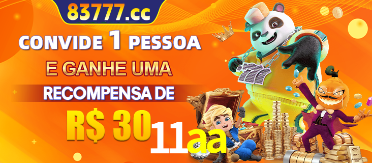 Banner institucional da 11aa sobre parceria de marcas e criação de uma marca de excelência, apresentando os mascotes de jogos populares como o Fortune Tiger.