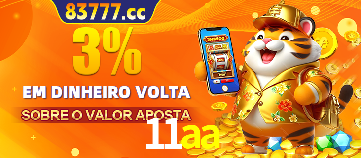 Promoção para baixar e instalar o aplicativo do cassino 11aa. O banner oferece uma recompensa de R1aR1aR8, com a imagem de uma cobra sobre moedas de ouro.