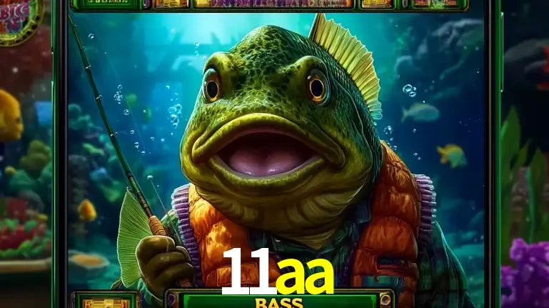 Personagem de peixe pescador do popular jogo de slot com tema de pescaria, uma das emocionantes opções de caça-níqueis para jogar e ganhar no cassino 11aa.